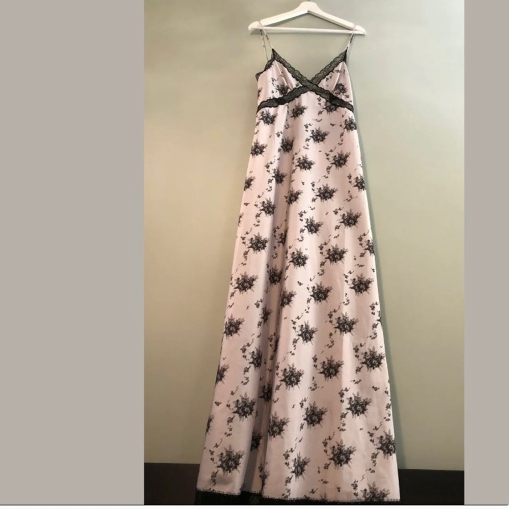 Brock Collection Lace Trim Floral Maxi Dress - Picture 3 of 5